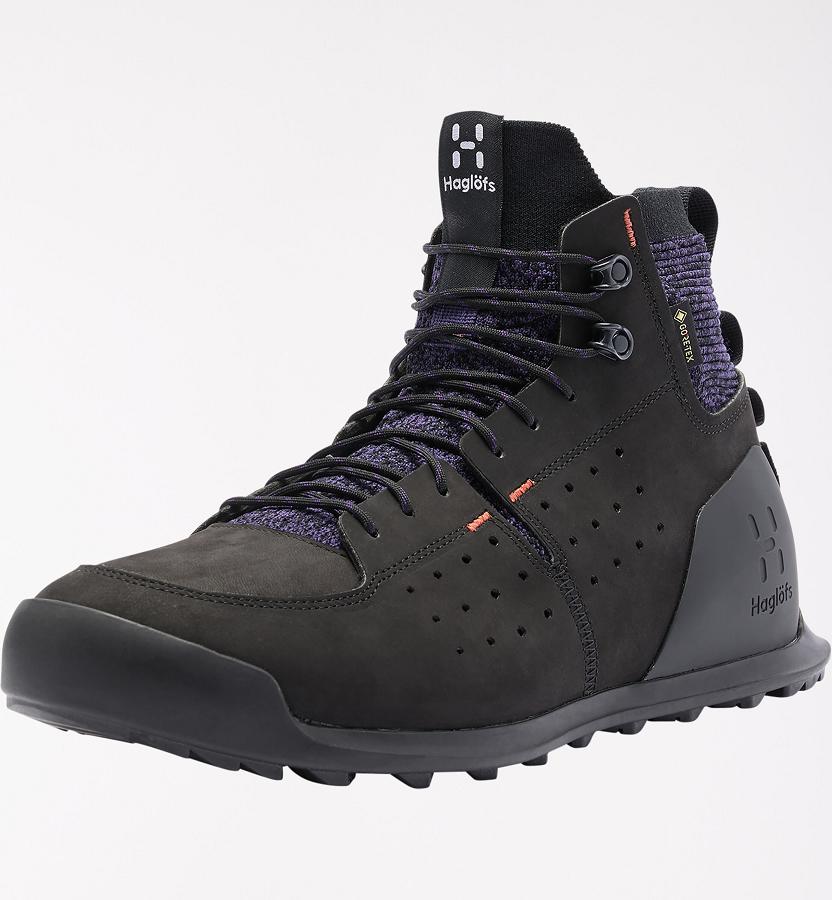 Haglöfs Duality AT1 GT Hiking Boots Black/Purple For Mens BMAQK8973 Australia